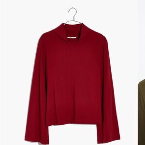 New With Tags Madewell Wide sleeve Turtleneck Sz M